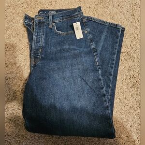 Extra High-Rise Curvy Sky-Hi Straight Jeans Old Navy Size 12